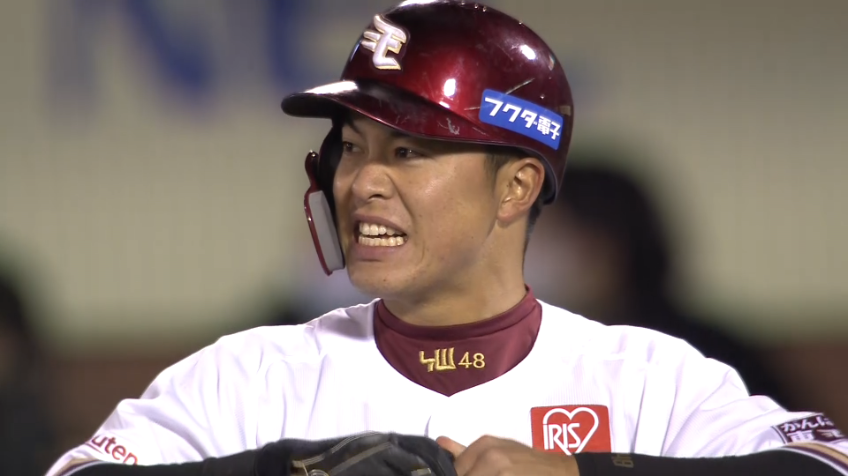 4回裏・E渡邊佳 激走!!先制となる内野安打を放つ!!