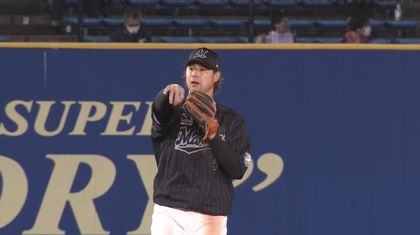 5回表・M藤岡 完璧なスローイングでアウトに!! 守備で魅せる!!