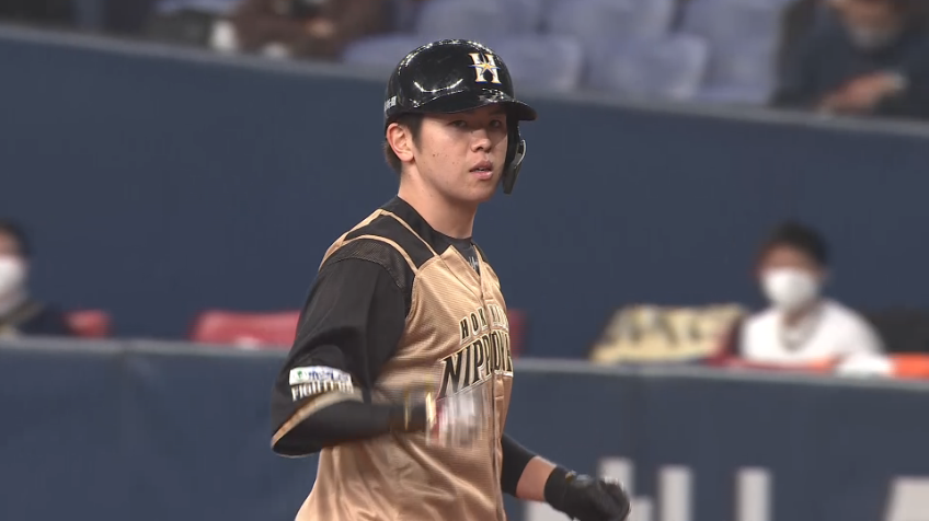 5回表・F清水 頼れる女房役!! 今日2安打目のヒットは勝ち越しタイムリー!!