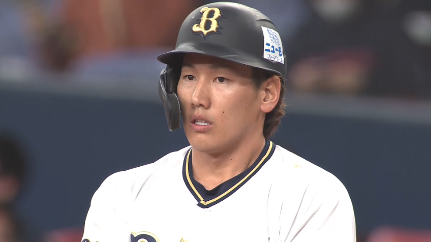 6回裏・B吉田正 狙い撃ち!! 変化球をセンターへ運び同点返し!!