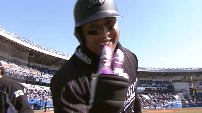 1回裏・Mマーティン 先制ホームラン!!