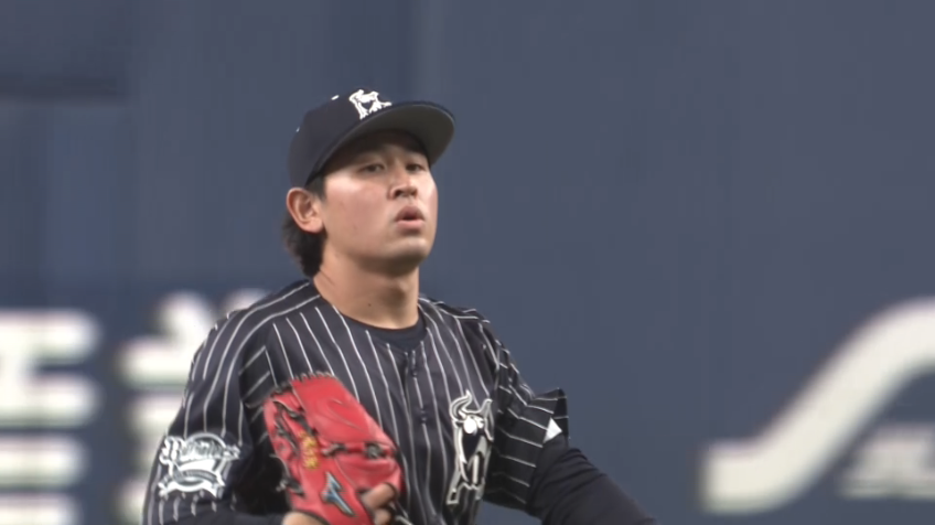 2回表・B宮城 ズバッと決まって見逃し三振!!