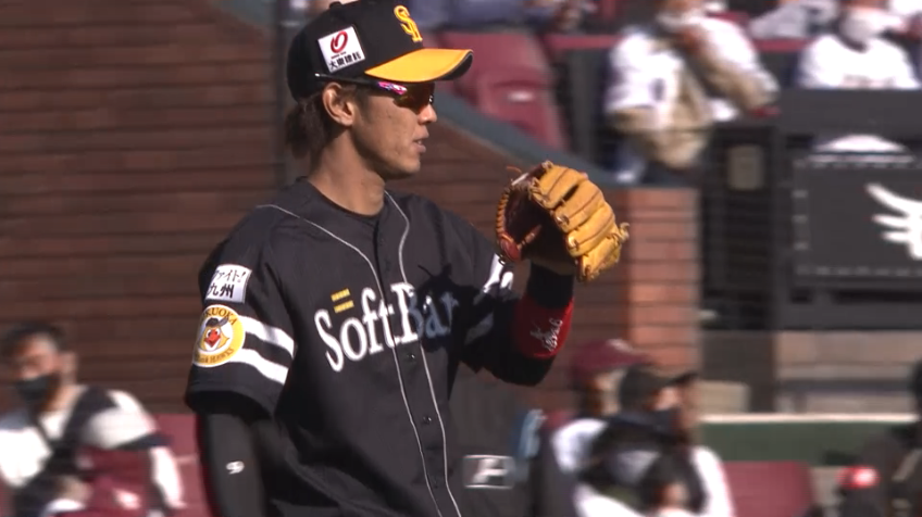 6回裏・H今宮 今日2つ目のファインプレー!! 強肩活かした美技を披露!!