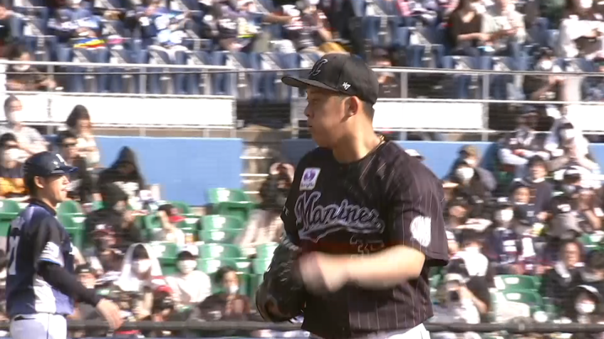 5回表・M鈴木 ショートゴロに打ち取り、5回2失点の好投!!