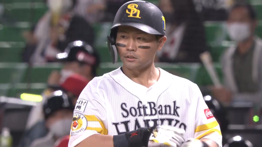 6回裏・H中村晃 追加点タイムリーで援護!!
