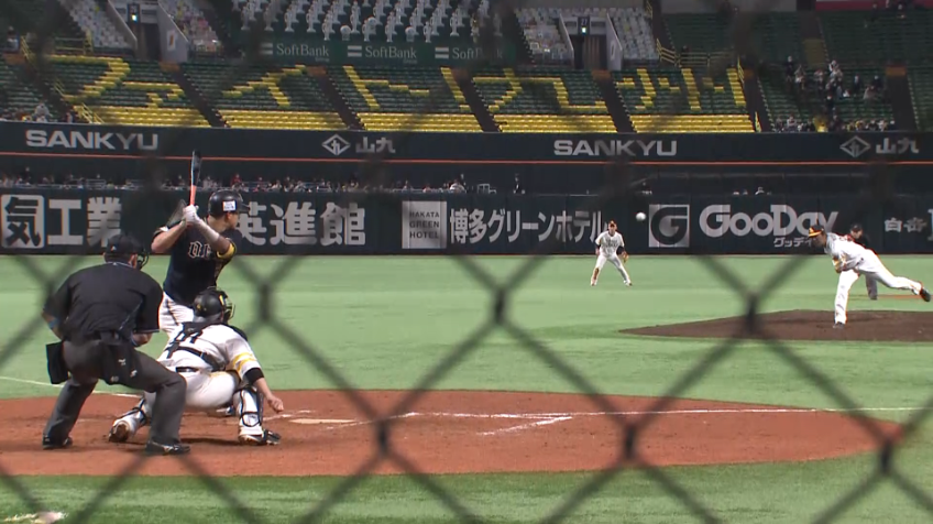 7回表・H和田 7回無失点の好投!!