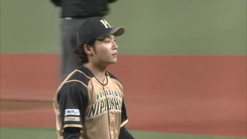 6回裏・F伊藤 ピンチを招くも空振り三振を奪う!!