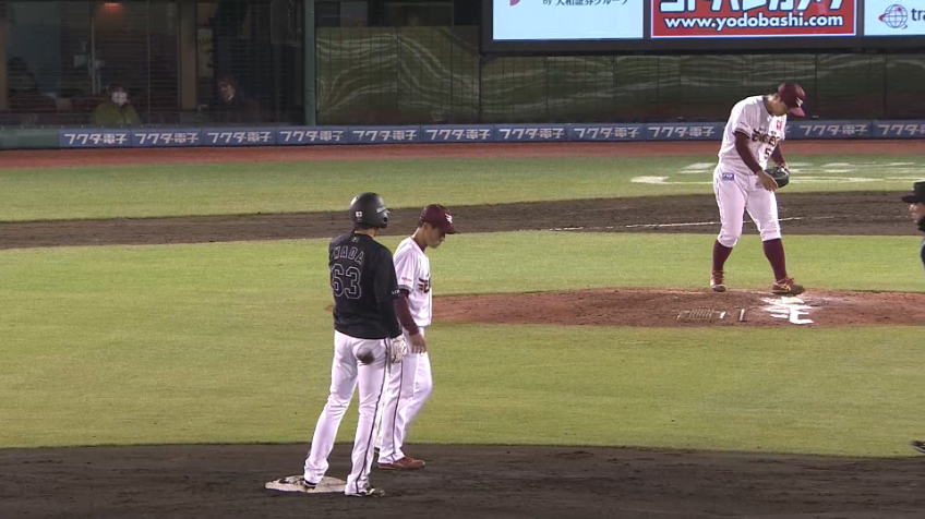 9回表・M和田 今季初盗塁でチャンスを広げる!!