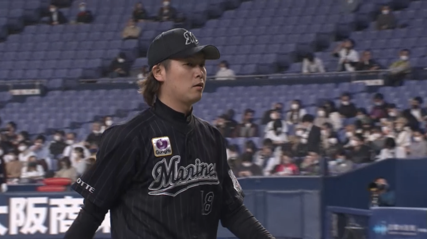 4回裏・M二木 ピンチの場面を空振り三振で抑えた‼