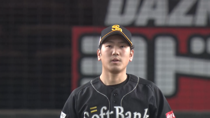 3回裏・H石川 変化球で空振り三振を奪う!!