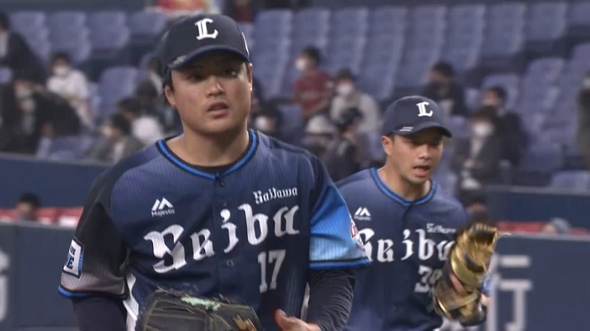 5回裏・L松本 満塁のピンチで三振を奪う!!