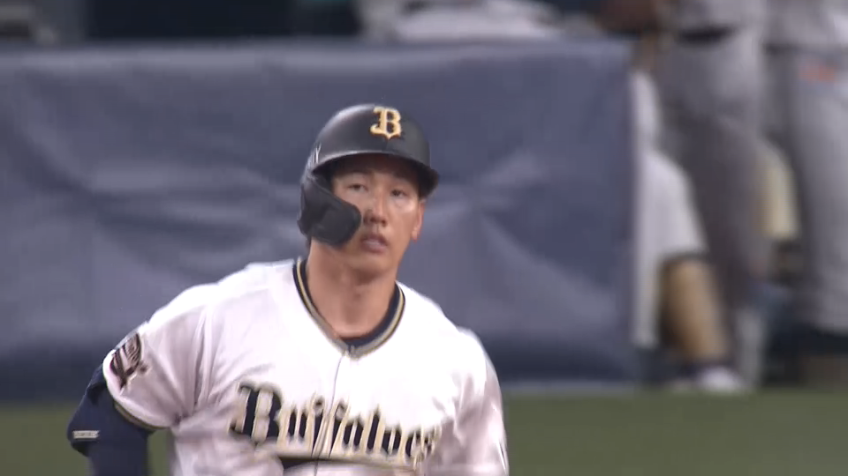 6回裏・B吉田正 追い打ちのソロホームラン!!