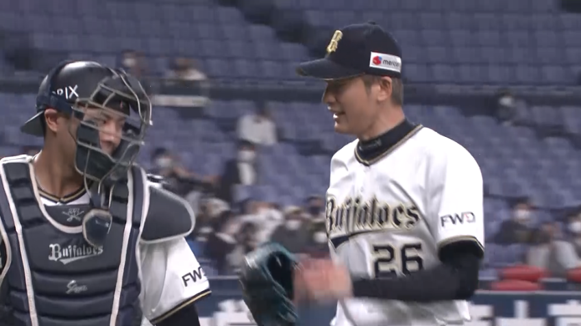 8回表・B能見 ベテラン対決を制するダブルプレー!!