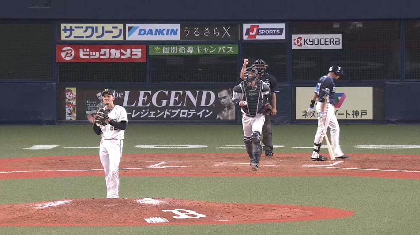 9回表・B鈴木優 見事な奪三振でゲームを締める!!