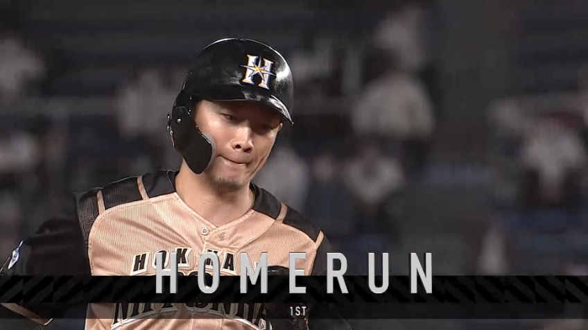 5回表・F西川 バットで魅せる!! 今季第1号ホームラン!!