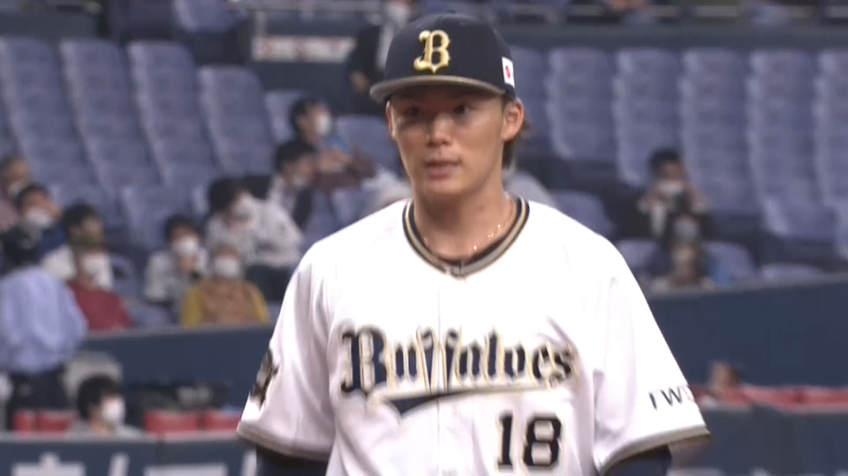 8回表・B山本 三者凡退に打ち取り8回2失点の好投!!