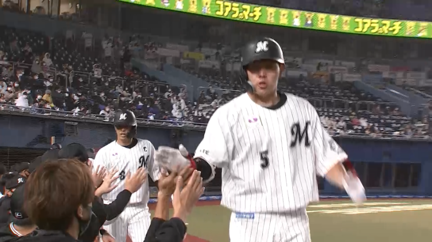 7回裏・M安田 流れを変える2ランホームラン!!