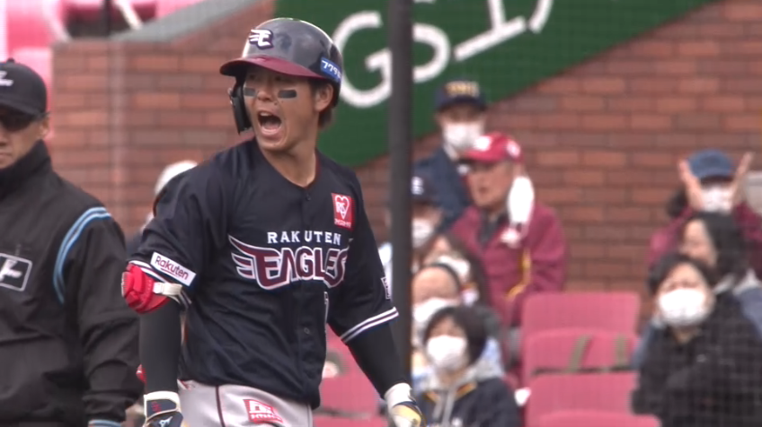 2回裏・E鈴木 満塁の大チャンスで2点タイムリーヒットを放つ!!