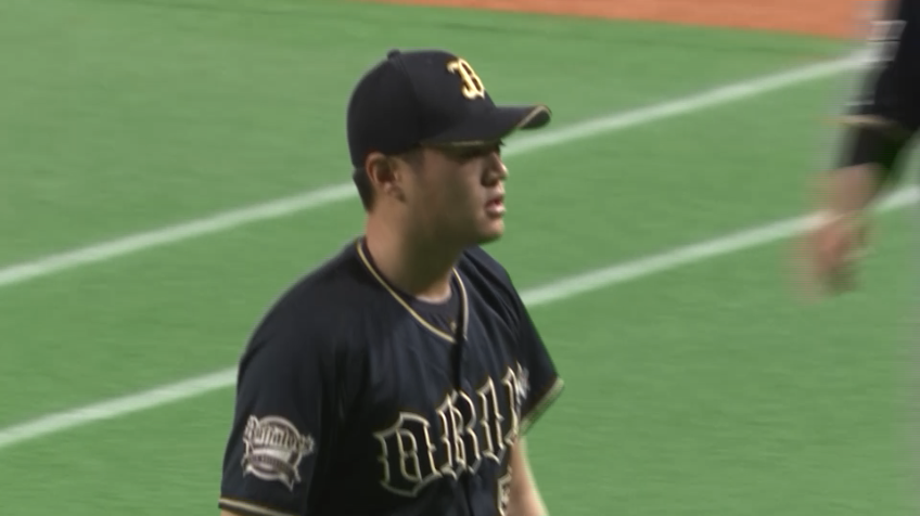 6回裏・B山田 緩い変化球と直球を織り交ぜるピッチングで2者連続となる三振を奪う!!