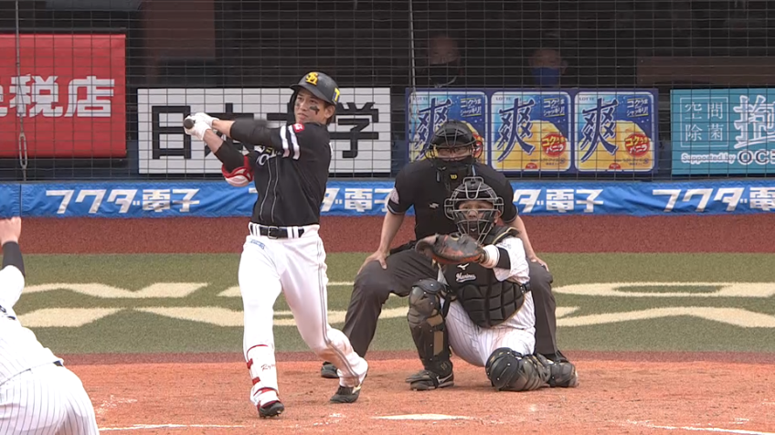 9回表・H栗原 2者連続ホームランで猛追撃!!