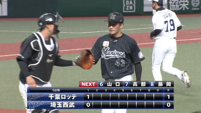 1回裏・M小島 ピンチを切り抜ける奪三振!!