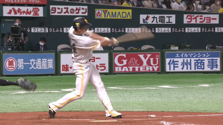 7回裏・H真砂 初球を振り抜いた!! 弾丸ライナーの今季初ホームラン!!