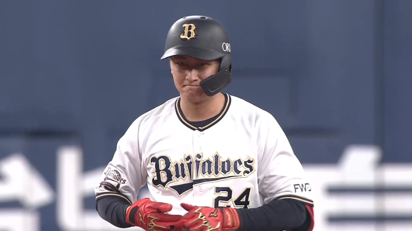 2回裏・B紅林 センターへの2ベースヒットでチャンスを作る!!