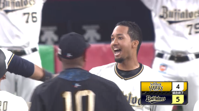 9回裏・B宗 粘り勝ち!! サヨナラ2点タイムリー2ベースヒット!!