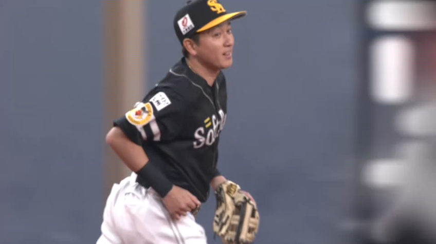 5回裏・H川島 鍛え抜かれた華麗なベテランの守備!!