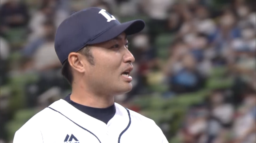 6回表・L武隈 満塁のピンチを無失点で抑える!!