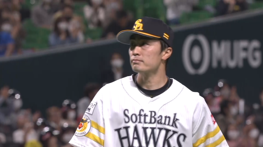 1回表・H和田 得点圏にランナー背負うもダブルプレーに打ち取る!!