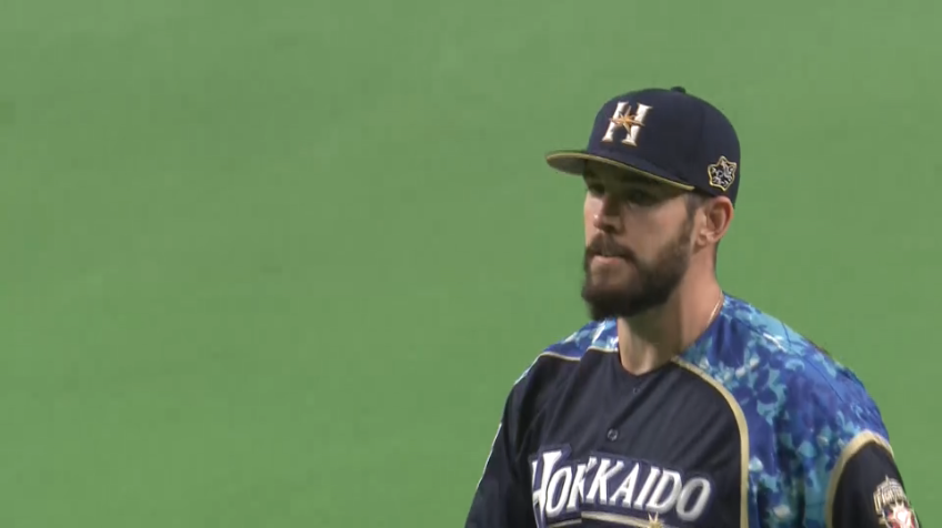 5回表・Fバーヘイゲン 5回1失点9奪三振の好投!!