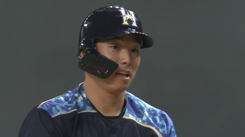 4回裏・F宇佐見 満塁の大チャンスで貴重な追加点を奪うタイムリーヒット!!