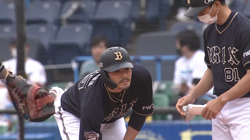 7回表・B T-岡田 代打で粘りに粘ってヒットを放ちチャンスを広げる!!