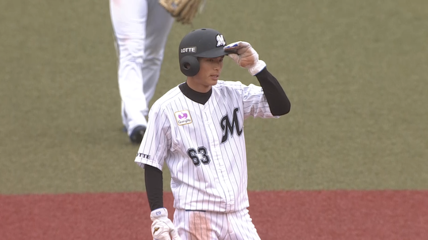 7回裏・M和田 代走で今季5つ目の盗塁を決めてチャンスを広げる!!