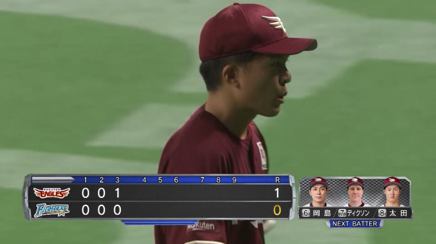 3回裏・E早川 3回まで無失点の好投を見せる!!