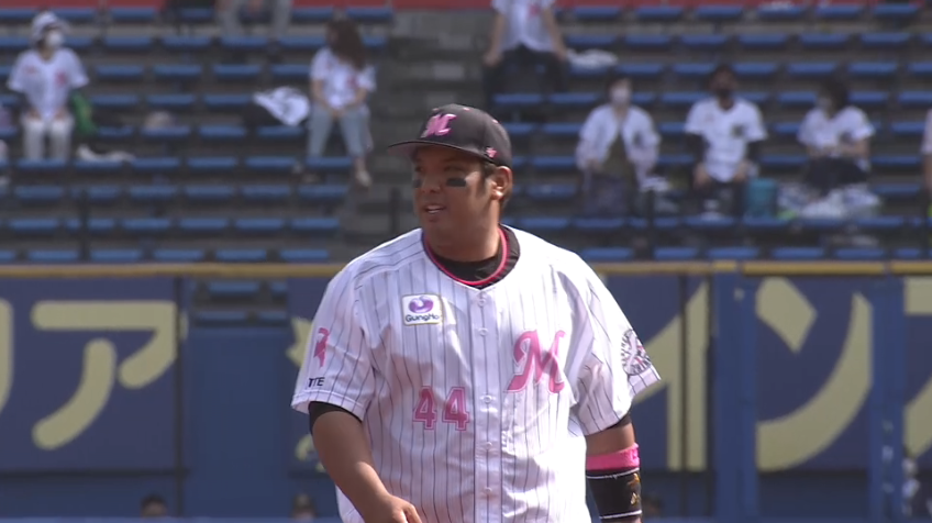 3回表・M井上 体を張ったハッスルプレーで先頭打者を出塁させない!!