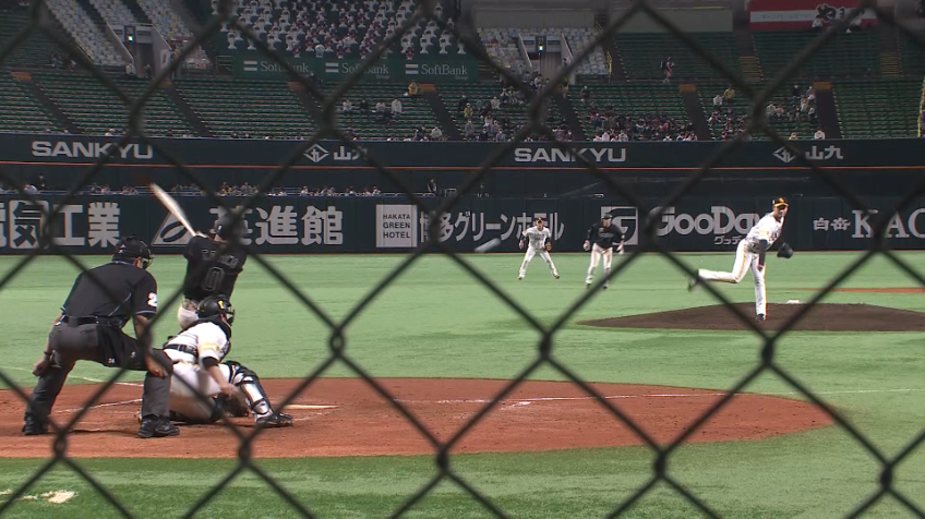 2回表・M荻野貴 センターへのタイムリーヒットで2試合連続マルチ安打!!