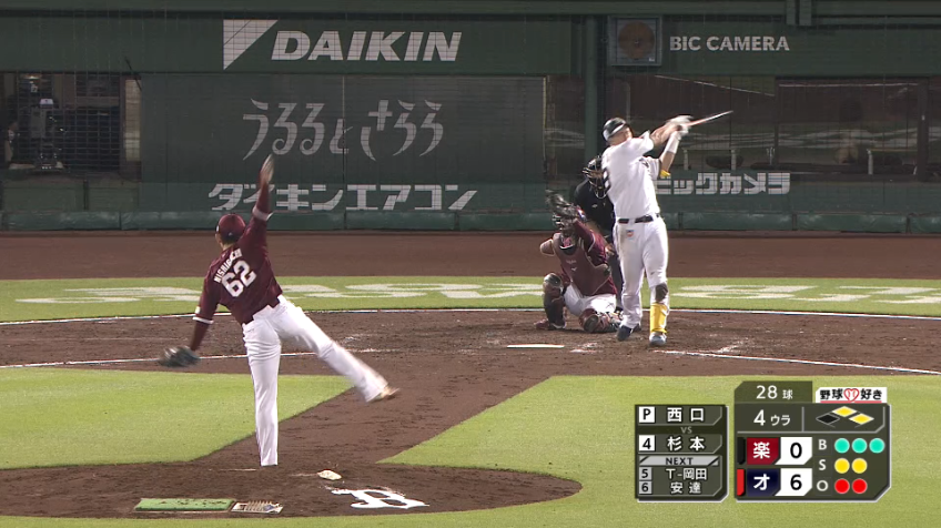 4回裏・E西口 フルカウントから空振り三振を奪い追加点を阻止!!