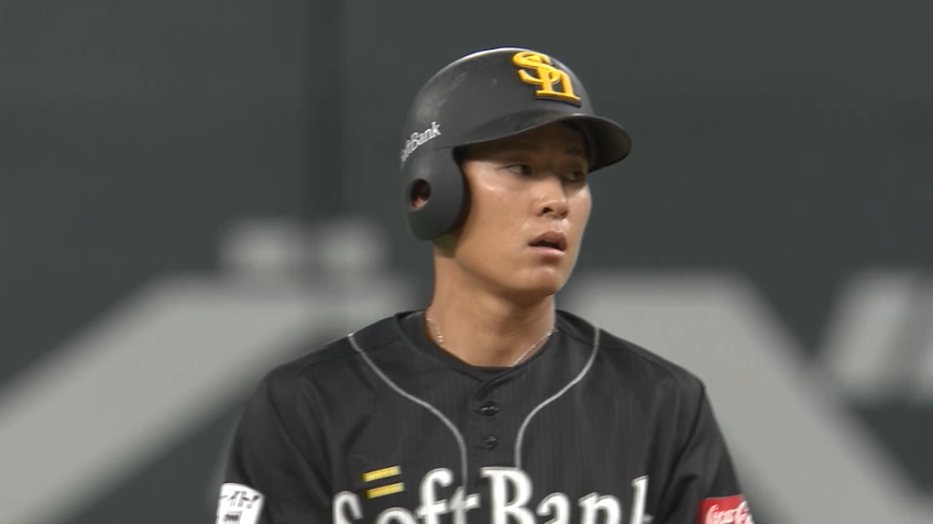 3回表・H上林 瞬足見せて盗塁を成功させる!!