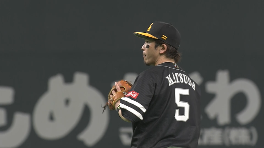 3回裏・H松田 華麗に捌いてナイスプレー!!