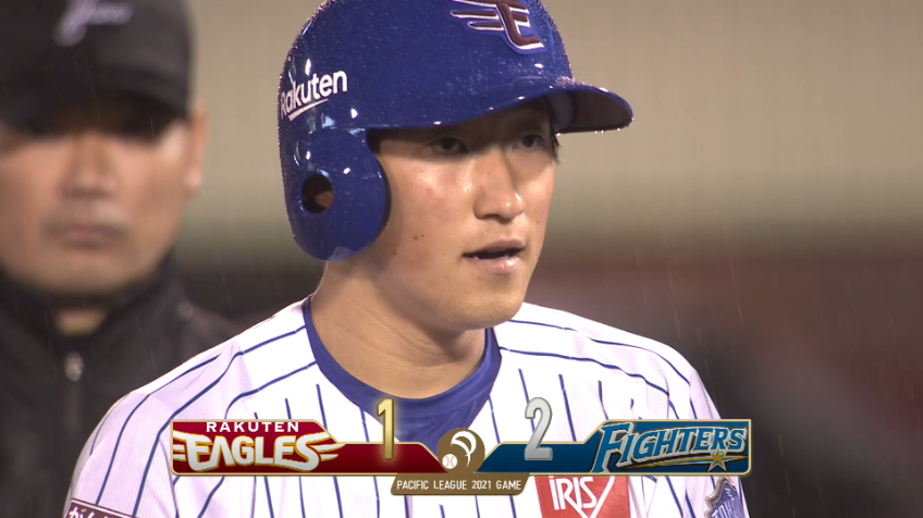 5回裏・E小深田 満塁のチャンスでセンターへタイムリーを放ち1点差に!!