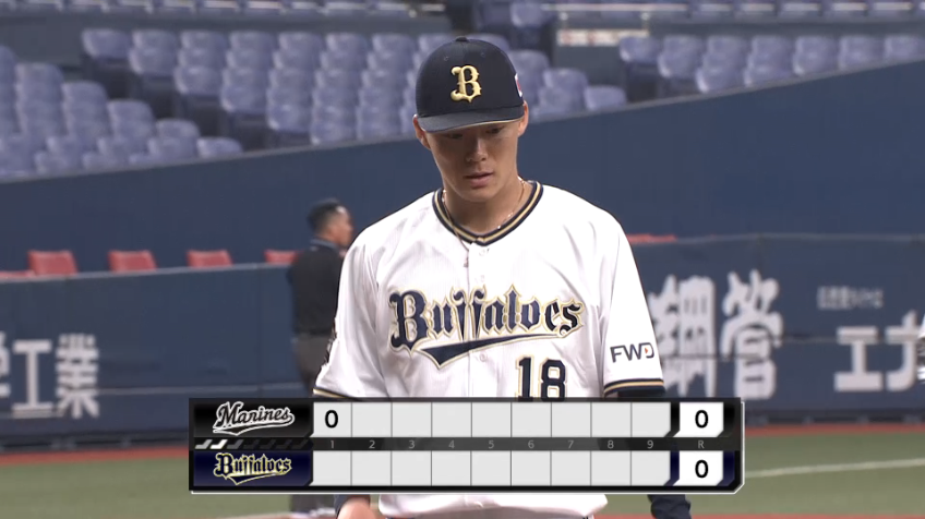 1回表・B山本 初回を3者凡退に抑える安定のピッチングを見せる!!