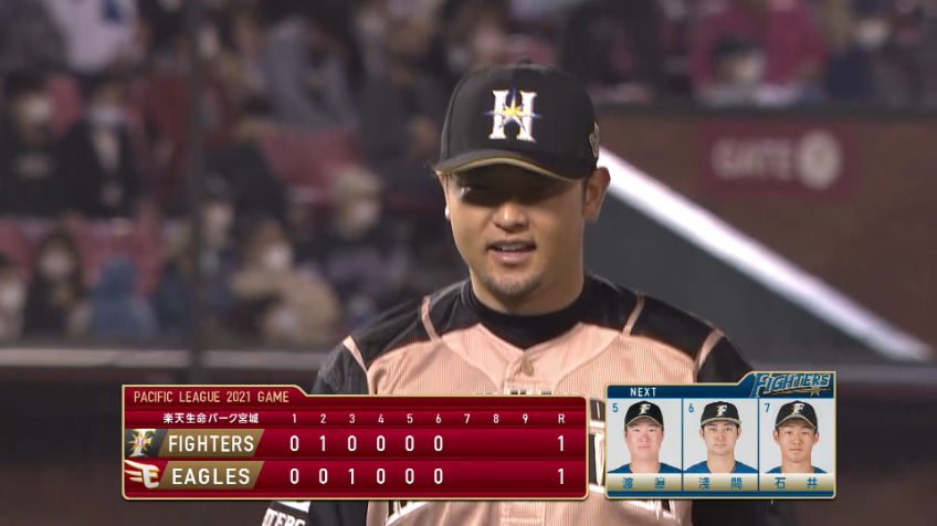 6回裏・F池田 ピンチを招きながらも6回1失点の好投!!