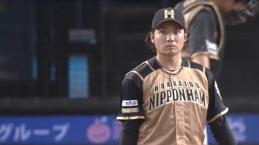 1回裏・F伊藤 先頭打者から三振を奪う!!