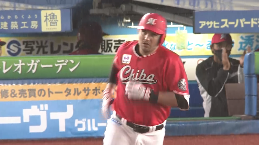 6回裏・Mレアード 3ランホームランで寿司握る!!