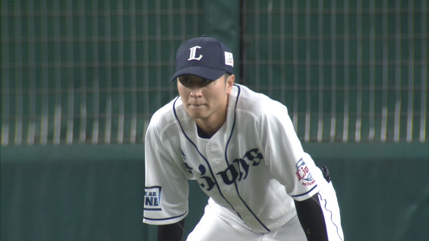 9回表・L金子 チャージから見事なスライディングキャッチ!!