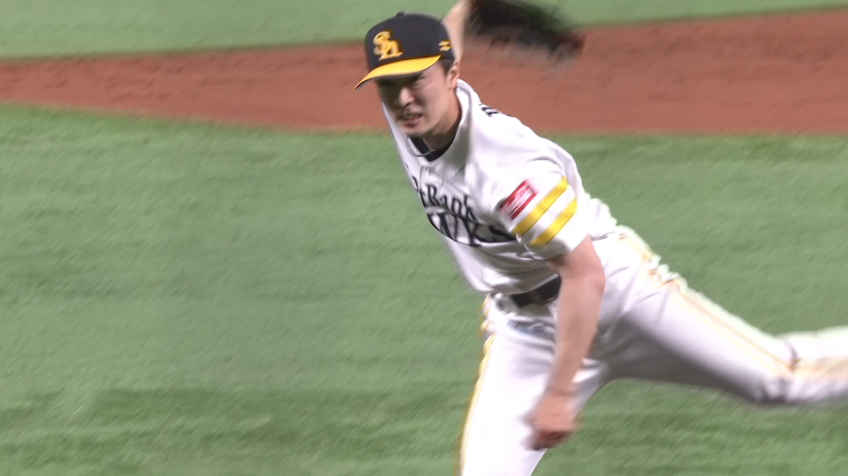 2回表・H和田 奪三振でピンチを抑える!!