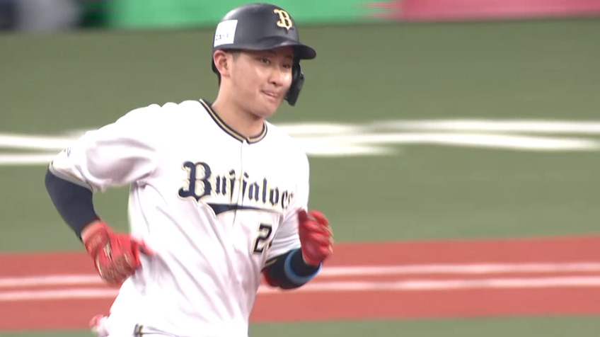 3回裏・B紅林 ドデカい2ランホームラン!!