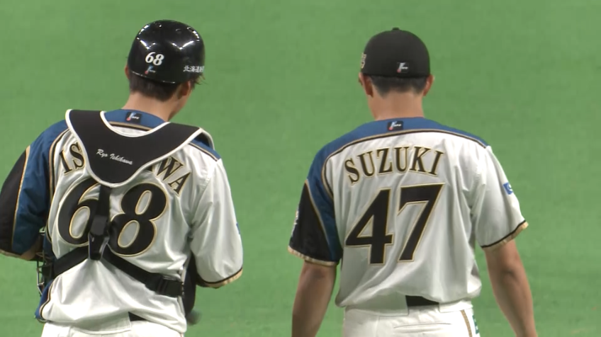 9回表・F鈴木健 最後は3者凡退に抑えて見事勝利!!